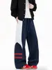 Pantalones casuales de estilo americano para hombre al por mayor transfronterizo de otoño, de pierna recta holgada, ropa de trabajo casual, pantalones funcionales para exteriores de marca de moda