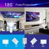 Proyector transfronterizo HY300 para uso doméstico, alta definición, duplicación de pantalla de teléfono móvil, proyección en pared de dormitorio, proyector portátil