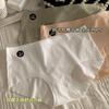 Ropa Interior Sin Marca Jia Zhichun Yoga para Mujer 7A Seda de Morera Entrepierna Antibacteriana Sin Cadera Pantalón Corto Deportivo Triangular de Cintura Media para Niñas