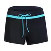 Nuevos bañadores de verano europeos y americanos 2021 para hombre y mujer de cintura baja con cordones talla grande boxers nuevos bañadores de yoga fitness