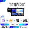 Adequado para Modelos Honda 14-20 Encaixe Navegação de Carro Carplay Android Tela Grande Tela de Controle Central Máquina Tudo-em-Um de Navegação