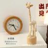 Artesanías de Madera Dibujos Animados creativo DIY animal en blanco adornos de madera puesto jardín de infantes escritorio cubo de madera decoración