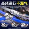 Conector Rápido para Tubería de Gas de Acero Inoxidable 304 Zhuoji Reductor de Manguera para Fuente de Gas Pu/Pg Conector Rápido Recto de Paso Rápido Conector Rápido de 8 mm