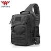 Bolso bandolera táctico multifuncional de camuflaje casual, bolsa de pecho, bolso bandolera de un solo hombro, bolsa táctica colgante multifuncional de nailon impermeable