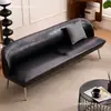 Sofá Moderno de Lujo Ligero Nórdico Apartamento Pequeño Apartamento Minimalista Tienda de Ropa de Celebridad de Internet Habitación de Alquiler Tela Tecnológica Sofá de Bloques de Color