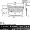 AW/Anwang Acero Inoxidable 304 Manija de Resorte Herramienta Estuche de Aluminio Manija Manija Plegable Industrial