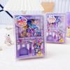 Máquina de Gashapon de Pony Lindo de Dibujos Animados Bloc de Notas Página para Colorear Divertida y Femenina Mecanismo de Pony Lindo Bolsillo de Papel para Notas Libro de Bolsillo