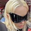 Gafas de sol geniales retrofuturistas de hip hop europeo y americano, gafas de sol deportivas punk