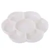 Buscando Caja de Plástico de Fábrica con Forma de Flor de Ciruelo Paleta de Pintura Acrílica Acuarela Gouache Paleta de Flor de Ciruelo