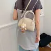 Bolso de mano de nicho súper caliente y elegante, bolso tipo bowling para mujer, nuevo bolso de moda 2026, bolso cruzado, bolso tote pequeño, bolso pequeño