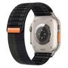 Adecuado para Correa de Reloj Apple Iwatch11, Correa de Nylon con Velcro Patrón de Onda Wild Trail Loop Ultra3/Se