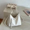 Mochila nueva de estilo vintage de un solo hombro, bandolera y doble uso, producto nuevo de nicho, bolso tote, bolso de gran capacidad para mujer 2006