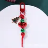 Llavero de Ángel de la Serie Navideña con Accesorios de Cuentas Rojas, Regalo Motivador para Buenos Amigos, Regalo de Recuerdo, Regalo de Agradecimiento