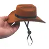 Sombrero de Vaquero Occidental Sombrero de Gato Perro Genial Accesorios para Perros Pequeños Cubrecabezas Británico de Pelo Corto Accesorios Divertidos para Fotos de Mascotas