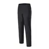 Pantalones de correr diarios tejidos repelentes al agua LU Lu 2026, pantalones casuales con forro de felpa deportiva Sorona para hombre