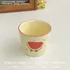 Taza de café de cerámica para dropshipping, hermosa taza para beber, taza elegante para mujer, taza de alto valor para el desayuno de avena