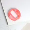 Vento Europeu e Americano Transfronteiriço 39x 39mm Resina Halo Corrente Acrílica DIY Alça de Ombro Manual Corrente de Bagagem Acessórios Atacado