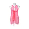 Pijama Sexy de Encaje Transparente Lencería sin Espalda para Mujer Malla Camisón Venta al por Mayor Lencería Erótica para Mujer Sensación de Alta Gama 8131