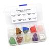 Espécimes de minério de pedra de cristal natural transfronteiriço encaixotado grande grão Cascalho de cristal ornamentos de lã irregular atacado