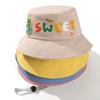 Sombrero de pescador para niños de primavera y otoño, para viajes al aire libre, con dibujos de dinosaurios, a prueba de viento, bonito sombrero para bebé para niños y niñas.