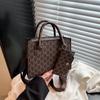 Bolsa Feminina de Luxo 2025 Nova Textura da Moda Versátil Grande Capacidade Bolsa de Mão Bolsa de Trabalho Feminina Elegante Pequena Quadrada