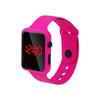 Reloj Deportivo LED Cuadrado de Comercio Exterior al por Mayor Apple LED Inteligente Digital Contador de Pasos Electrónico de Venta Caliente Esfera Grande