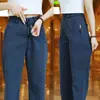 Pantalones Rectos Ajustados de Otoño 2025 Anti-Arrugas Caída Casuales Versátiles para Hombre Pantalones Largos de Negocios Sueltos Tendencia para Hombre