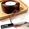 Cinta de gasa decorativa transparente de 4 cm para repostería de pasteles, caja de regalo, empaque de regalo, lazo de cinta, cinta de gasa