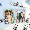 Serie Colección de Mascotas Lindas Pegatinas Planas Impermeables Tema de Animales de Dibujos Animados PET Pegatinas de Decoración Material para Diario Personalizado