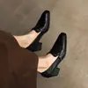 Sapatos femininos de pele de ovelha super macios, couro genuíno, sola macia, confortáveis de usar, salto alto, corte profundo, sapatos pequenos de couro, mocassins