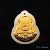 O corredor incrustado do jade Guanyin do ouro perla o pendente de Maitreya Buddha Passepartout os presentes dos homens e das mulheres presentes vivos da drenagem vendem por atacado
