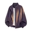 Chaqueta elegante para hombre Primavera/Otoño 2025, con una marca de moda ins de alta calle, estilo Hong Kong, estilo japonés, estilo Harajuku y estilo coreano, con un corte holgado