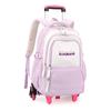 Mochila escolar con ruedas para niños de 3.º a 6.º grado, ideal para estudiantes de primaria y secundaria. Mochila de gran capacidad para subir escaleras.