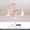 Lámpara de araña para sala de estar, comedor, dormitorio, hogar, LED, nórdica, creativa, estudio, macarrón, atmosférica, colgante.