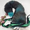 Tapón anal de cola de zorro verde Aurora, juguete sexual femenino para adultos y masculinos, tapón anal desmontable, tamaño disponible