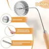 Molde para Freír Transfronterizo Aleación de Aluminio Cuchara Antiadherente para Pasteles de Aceite, Rábano Rallado, Cuchara para Pastel de Camarones, Molde para Hornear, Gadgets de Cocina