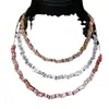 Moda europea y americana personalidad Joker ola circón collar ajustable femenino temperamento hermoso simple joyería venta directa de fábrica