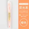 MUJI MUJI MUJI papelería bolígrafo fluorescente de doble punta para ventana bolígrafo marcador para estudiante bolígrafo marcador de llaves bolígrafo para cuaderno de recortes