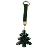 Chaveiro da série de Natal cravejado de diamantes transfronteiriço, acessório de pingente requintado para bolsa de carro e celular de Natal de alta qualidade