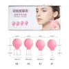 Dispositivo Grande de Belleza con Ventosas de Silicona con Herramienta de Ventosaterapia Integrada, Raspador de Ventosas Fácil de Usar, Copa Absorbente de Humedad, Masajeador Manual para Ojos