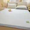 Juego de tres piezas de alfombrilla refrigerante de frijol helado de lujo ligero de color sólido, tacto frío para dormir sin ropa, alfombrilla refrigerante suave tipo sándwich, alfombrilla de aire acondicionado transpirable de seda de hielo