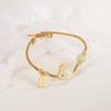 Nueva Ágata Jade Hetian Conejo Pulsera Bendecida Femenina Diseño de Nicho Sentido Tejido Puro Hecho a Mano Cuerda de Mano Roja de Red Tiktok Marea