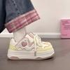 Zapatos Campus Blancos de Suela Gruesa Dopamina para Mujer 2025 Nuevos Zapatos Casuales Macaron Combinables para Todo Zapatillas Ligeras de Nicho