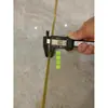 Tiras de bambú tiras de cuero de dos capas tiras finas de bambú tiras de bambú tiras de seda materiales de bambú hechos a mano decoración de boda DIY lámpara de pez jardín de infantes