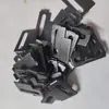 Acessórios para máquina de tricô retilínea de computador Alimentador de fio de sistema único Suporte de bobina Peça de ferro Protetor de suporte de bobina Defletor de chifre de carneiro mais durável dividido em esquerdo e direito