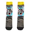 Calcetines de moda de algodón para hombre para las cuatro estaciones con estampado de dibujos animados de Mickey Mouse calcetines para hombre de los Simpson gato y ratón mujer calcetines de comercio exterior de Amazon e ins