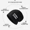 Gorro Holgado de Poliéster Personalizado Transfronterizo con Logo para Mujer Otoño e Invierno Color Sólido Gorro de Punto Cálido Venta al por Mayor Dropshipping