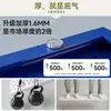 Tablero perforado colorido inspirado en la dopamina para decoración de pared de sala de estar, un nuevo estante de almacenamiento metálico engrosado con accesorios magnéticos, diseñado para ocultar imperfecciones