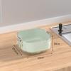 Lavabo de verduras de doble capa, cesta de drenaje, juego de tres piezas, para el hogar, cocina, sala de estar, plato de plástico para lavar frutas, filtro espesado, cesta de verduras Amoy