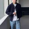 Cárdigan de punto con solapa y botones de estilo maduro de moda para otoño e invierno para hombre, ajuste casual holgado, chaqueta de punto relajada con hombros caídos